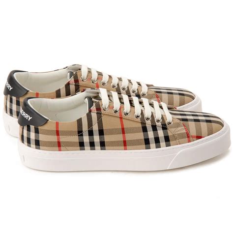 angleton burberry|Rangleton check sneakers in beige .